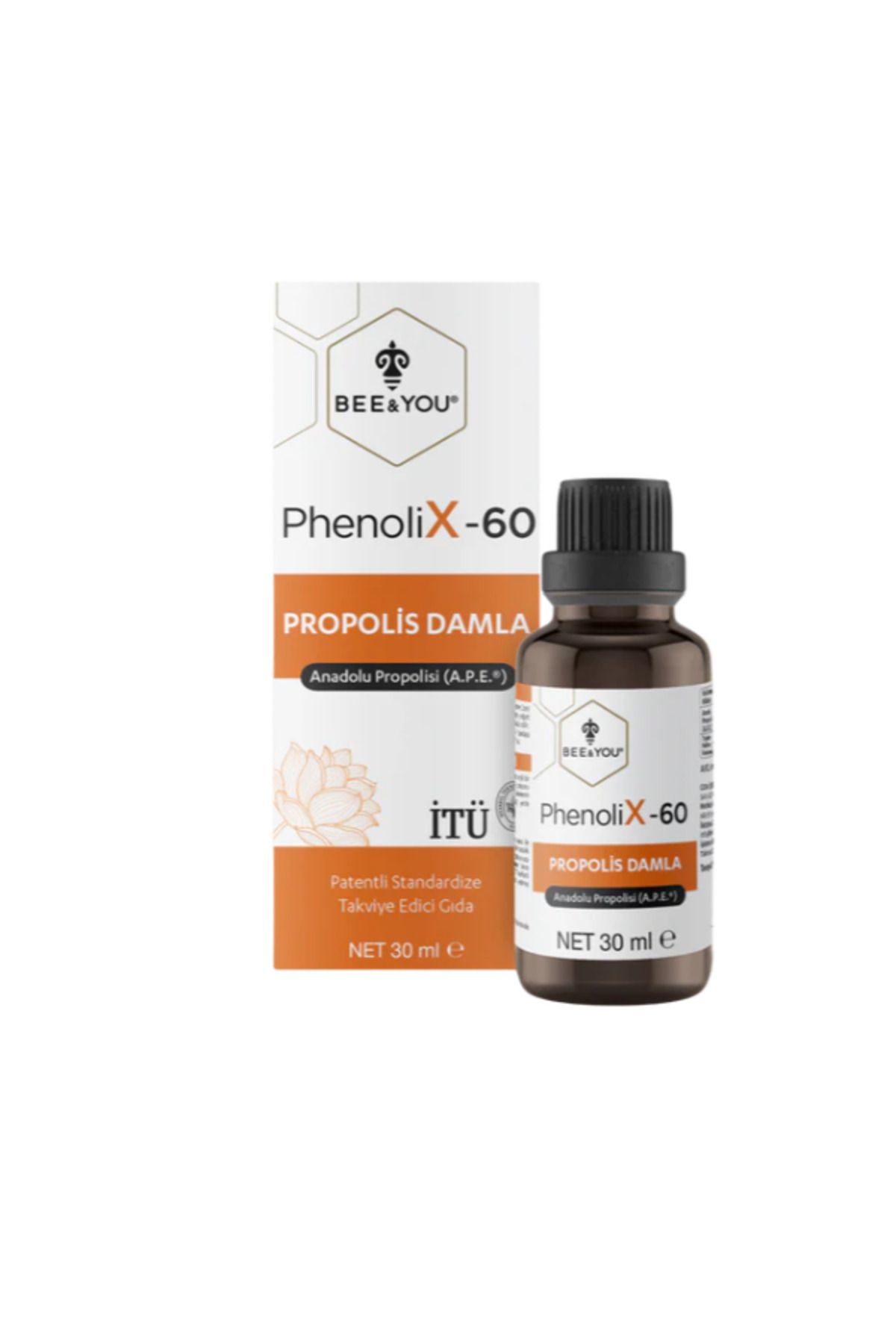 Bee you Bee&You PhenoliX 60Propolis Suda Çözü...