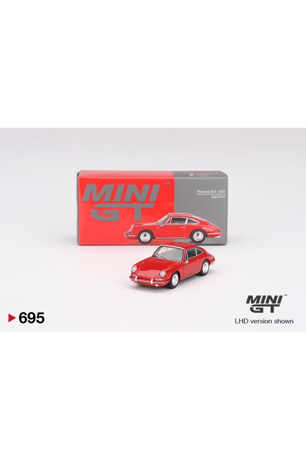 mini gt Porsche 901 1963Signal Red 695