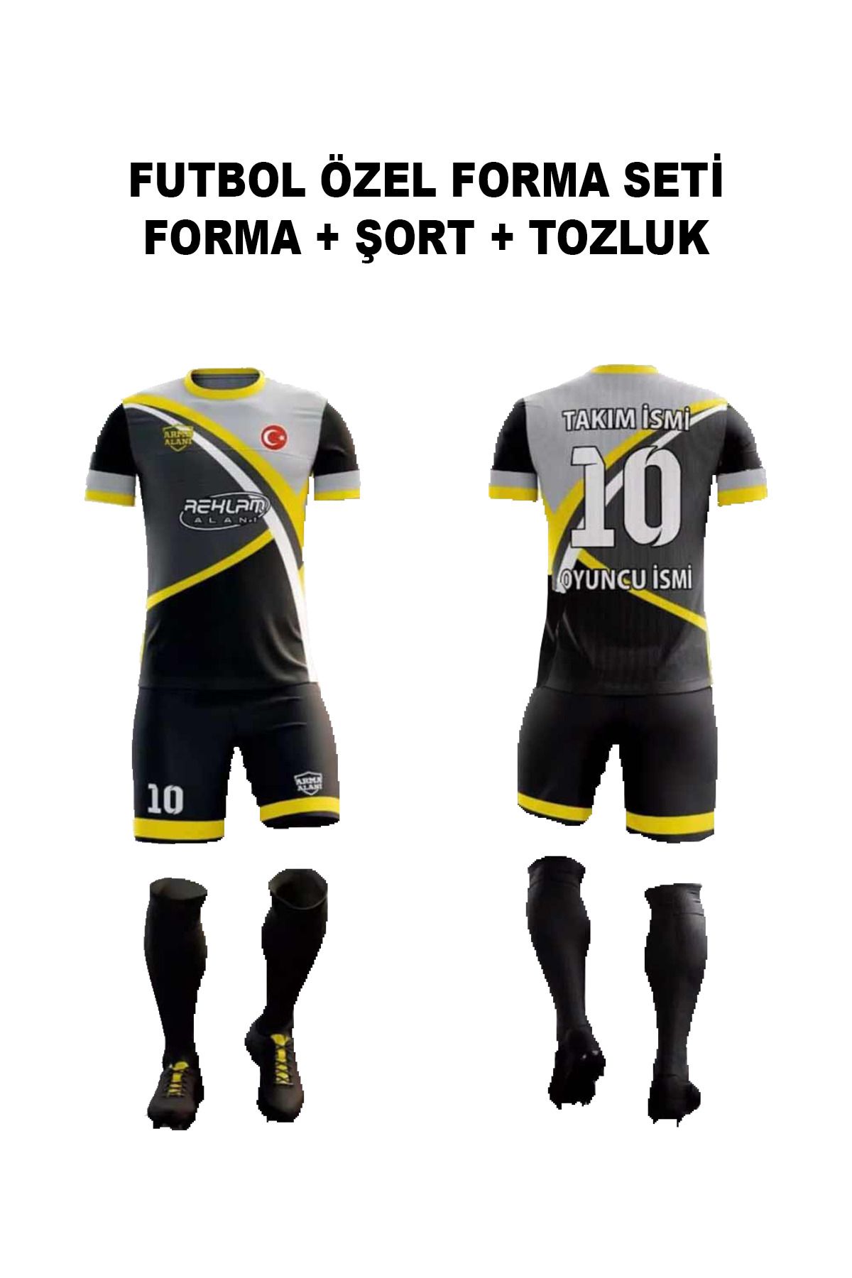 LİDER SPOR Futbol Özel FormaSeti (FORMA ŞORT...