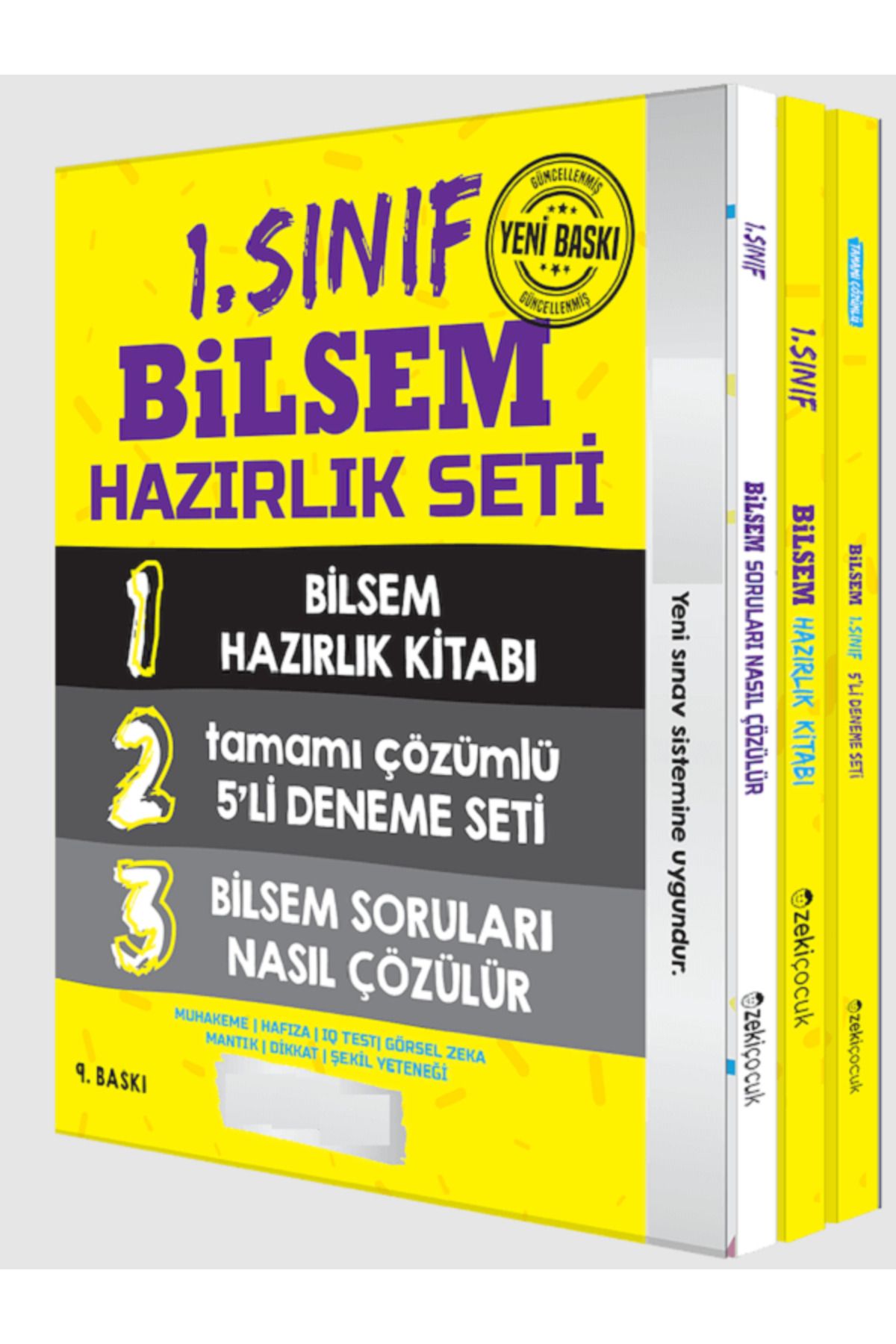 1.Sınıf Evrensel Tüm Dersler Soru Bankası / 1.Sınıf BİLSEM Hazırlık Seti - 4 KİTAP SET