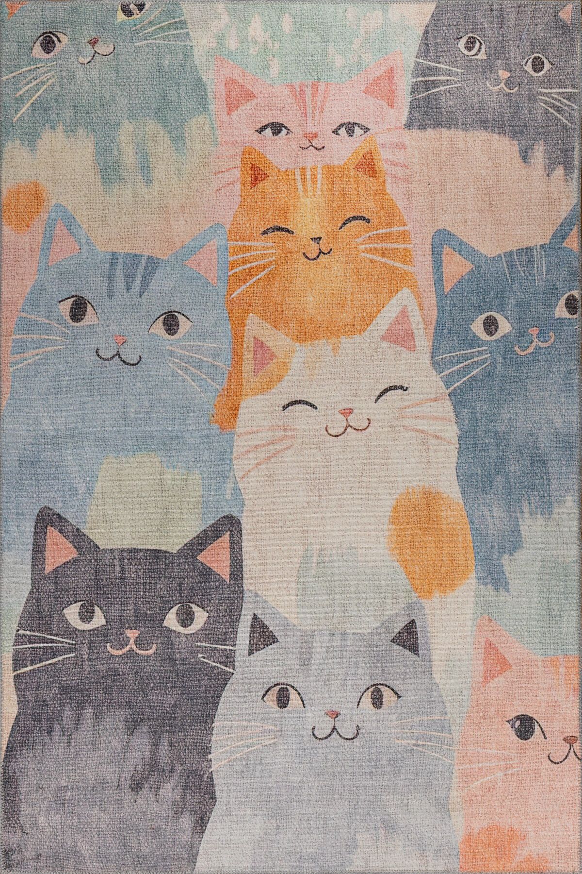 ARTLOOP Minor Kedi DesenliDokuma Taban Dekora...