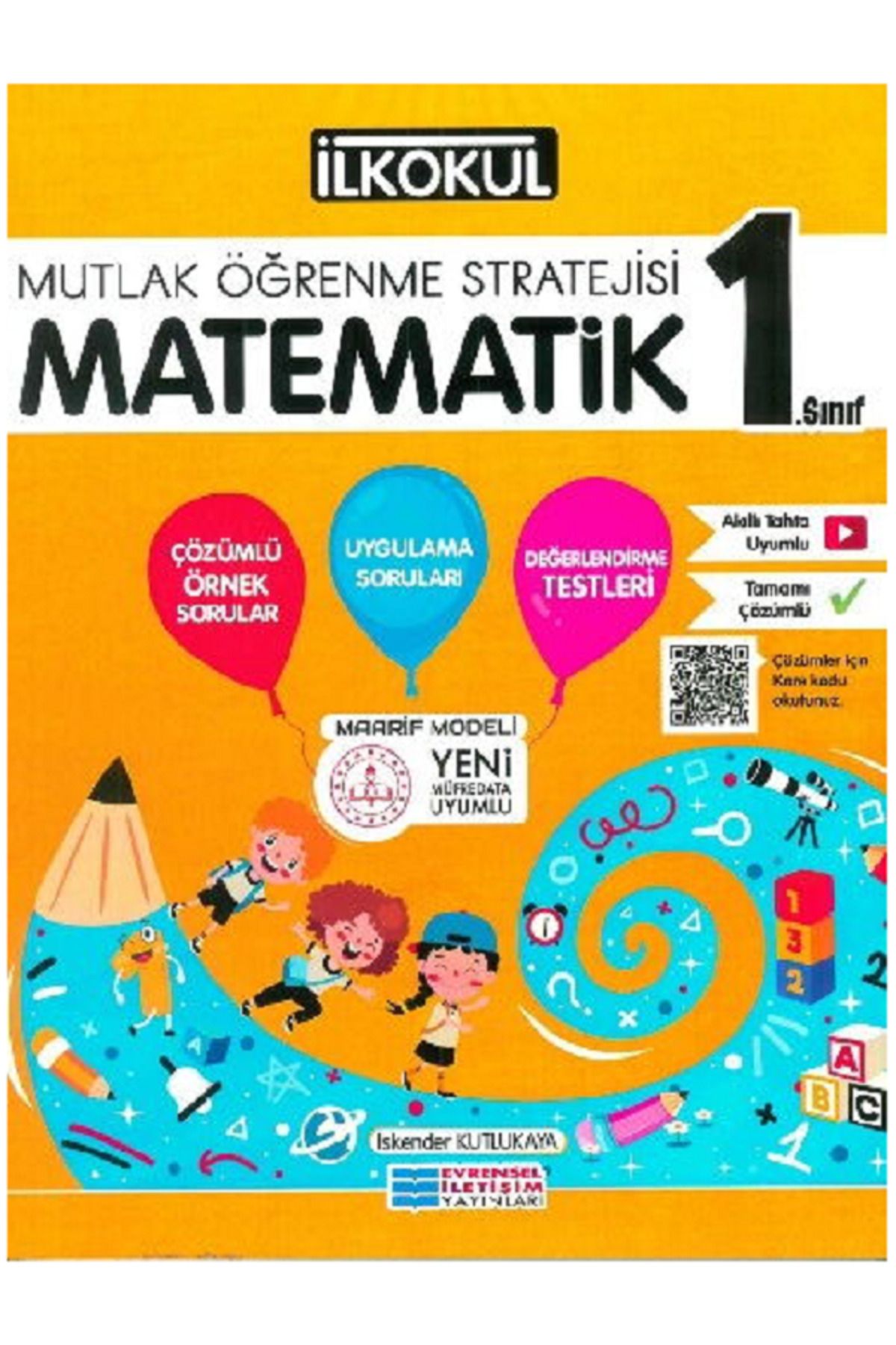 1.Sınıf Mutlak Öğrenme MATEMATİK Soru Bankası + 1.Sınıf Enda Kitap Okuyor 10'Lu Hikaye Seti 11 KİTAP