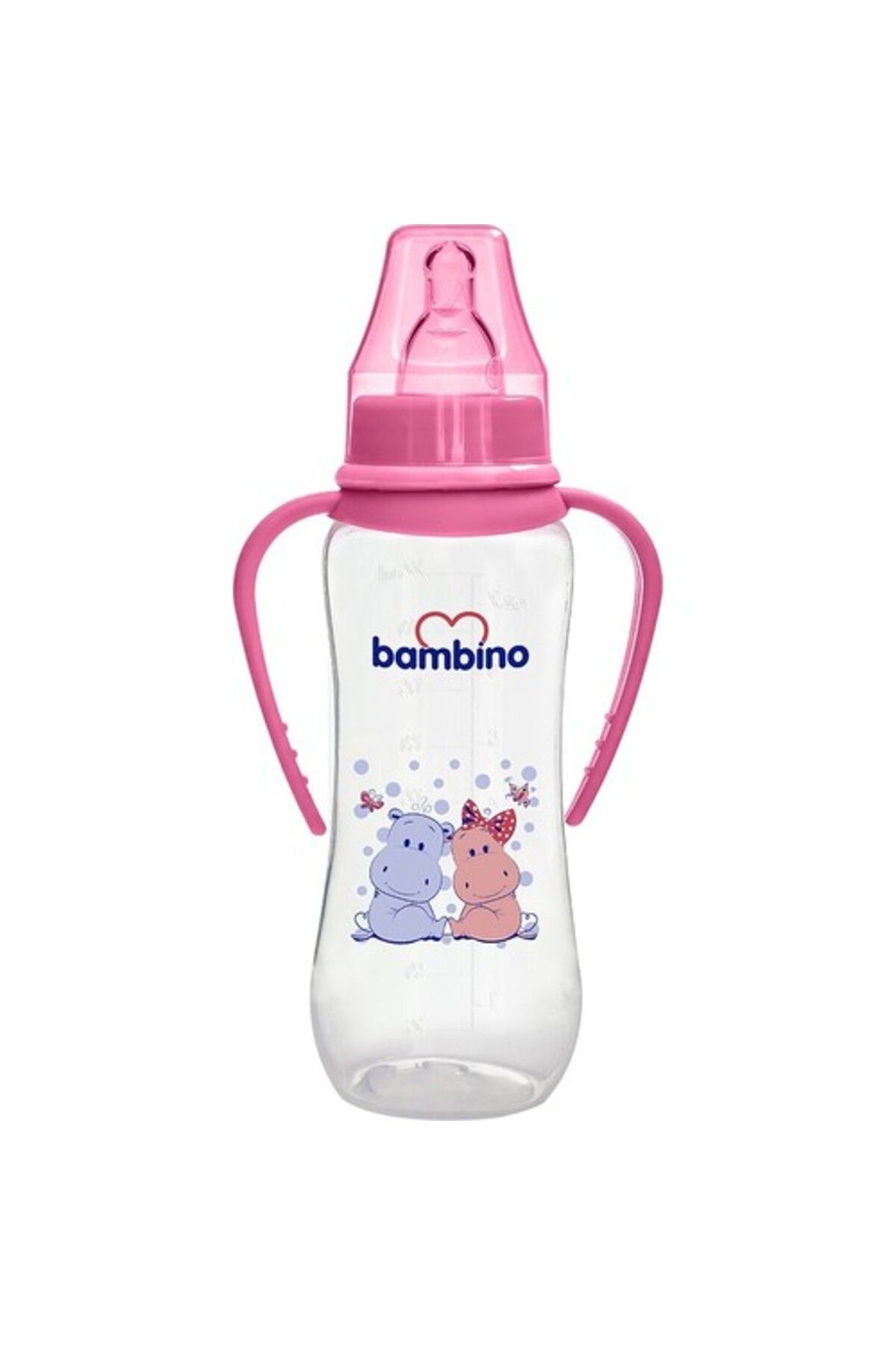 Bambino Kulplu Pp Biberon 250ml Hippopotam