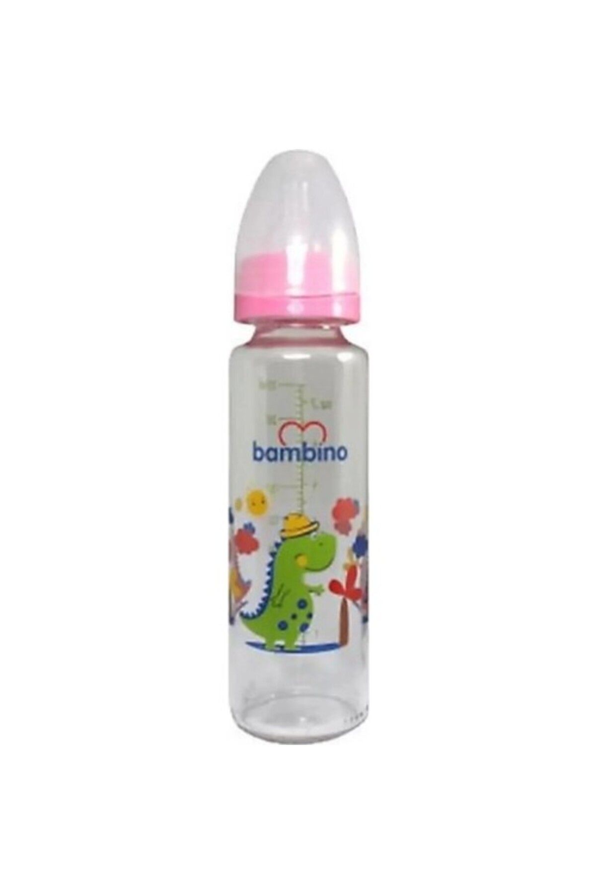 Bambino B014 Cam Biberon 225ml Pembe