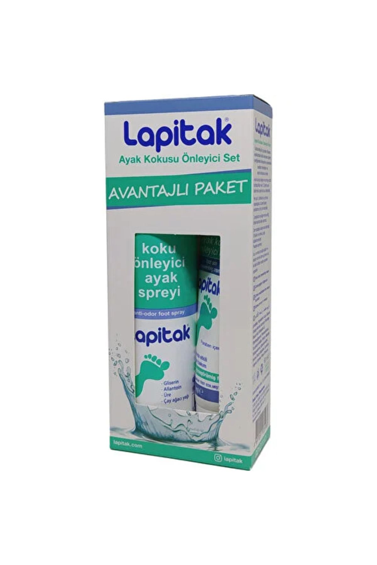 Lapitak Ayak Kokusu ÖnleyiciSet