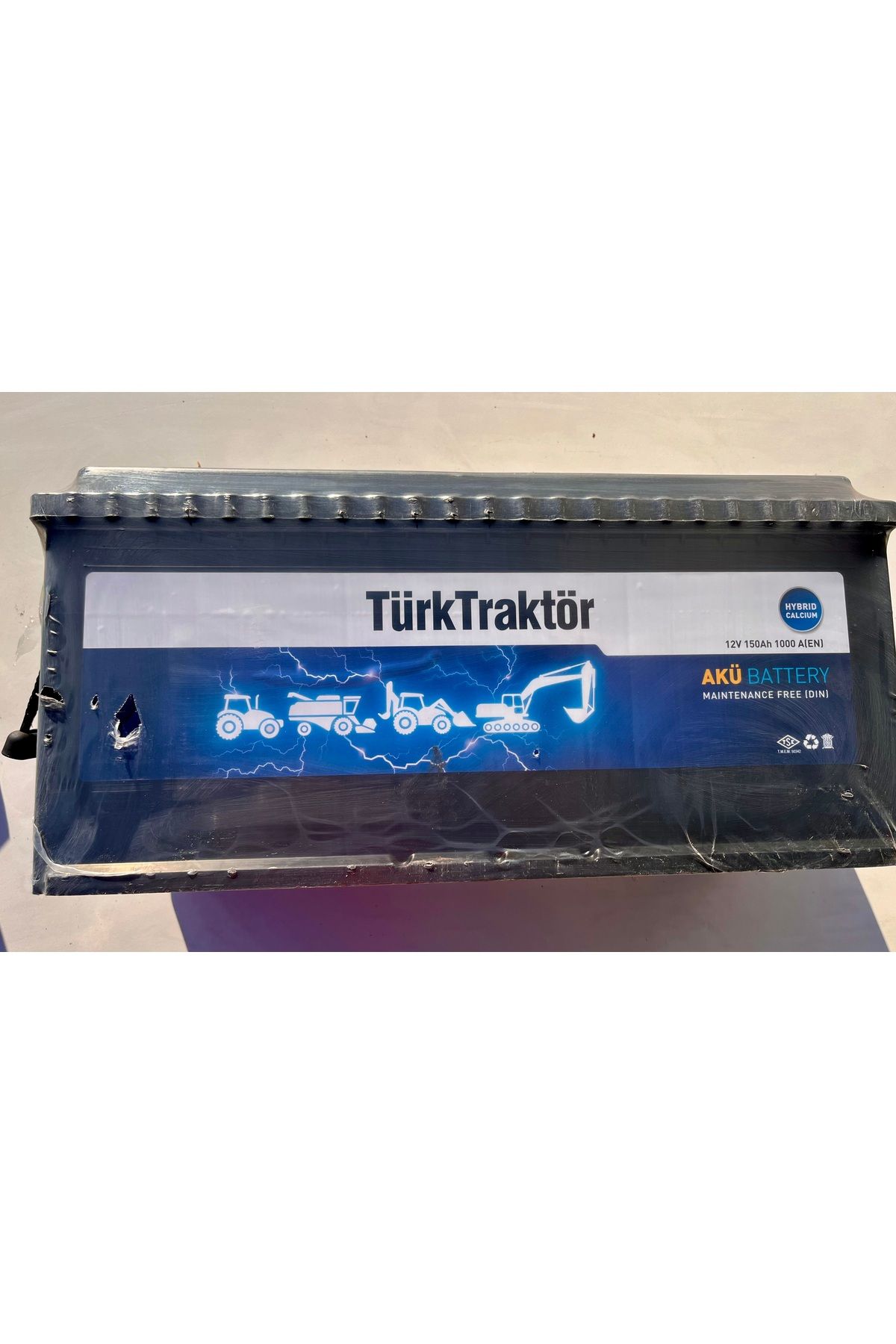 TÜRK TRAKTÖR 12v 150ah 1000a