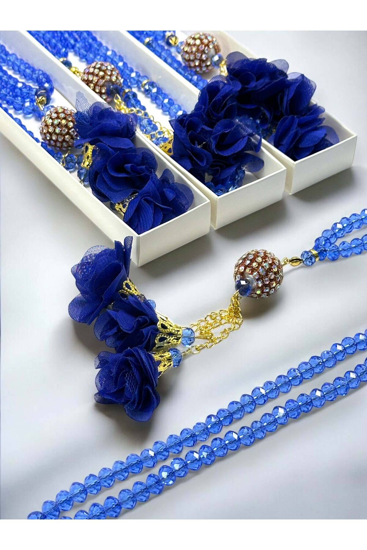 جهیزیه ، هدیه ، کودک موئول ، کریستال تسبیح مجموعه جعبه جعبه ، هدیه بازگشت اومره