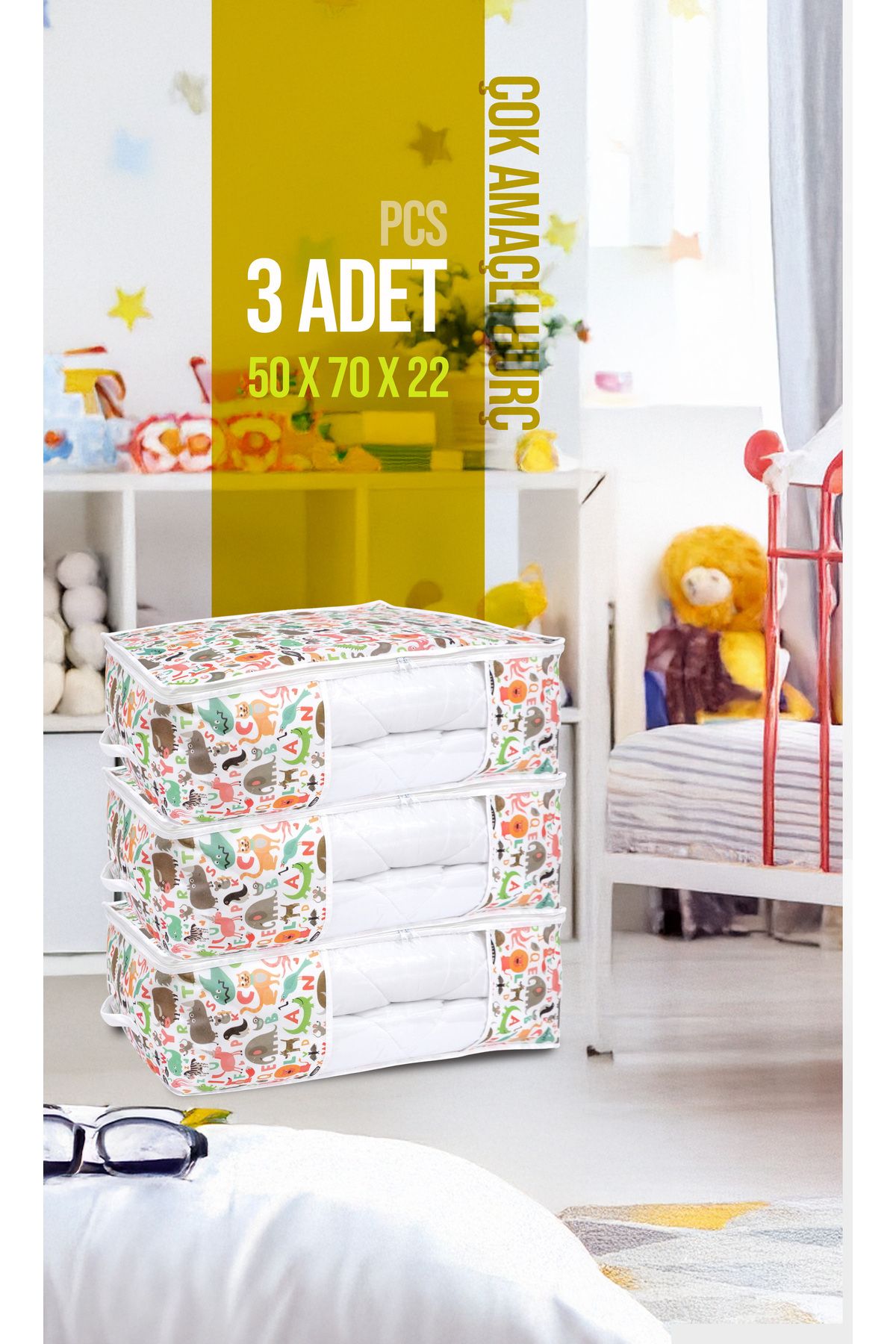 Vedsey Home Organizer 3'lüSet Baza Altı Düzen...