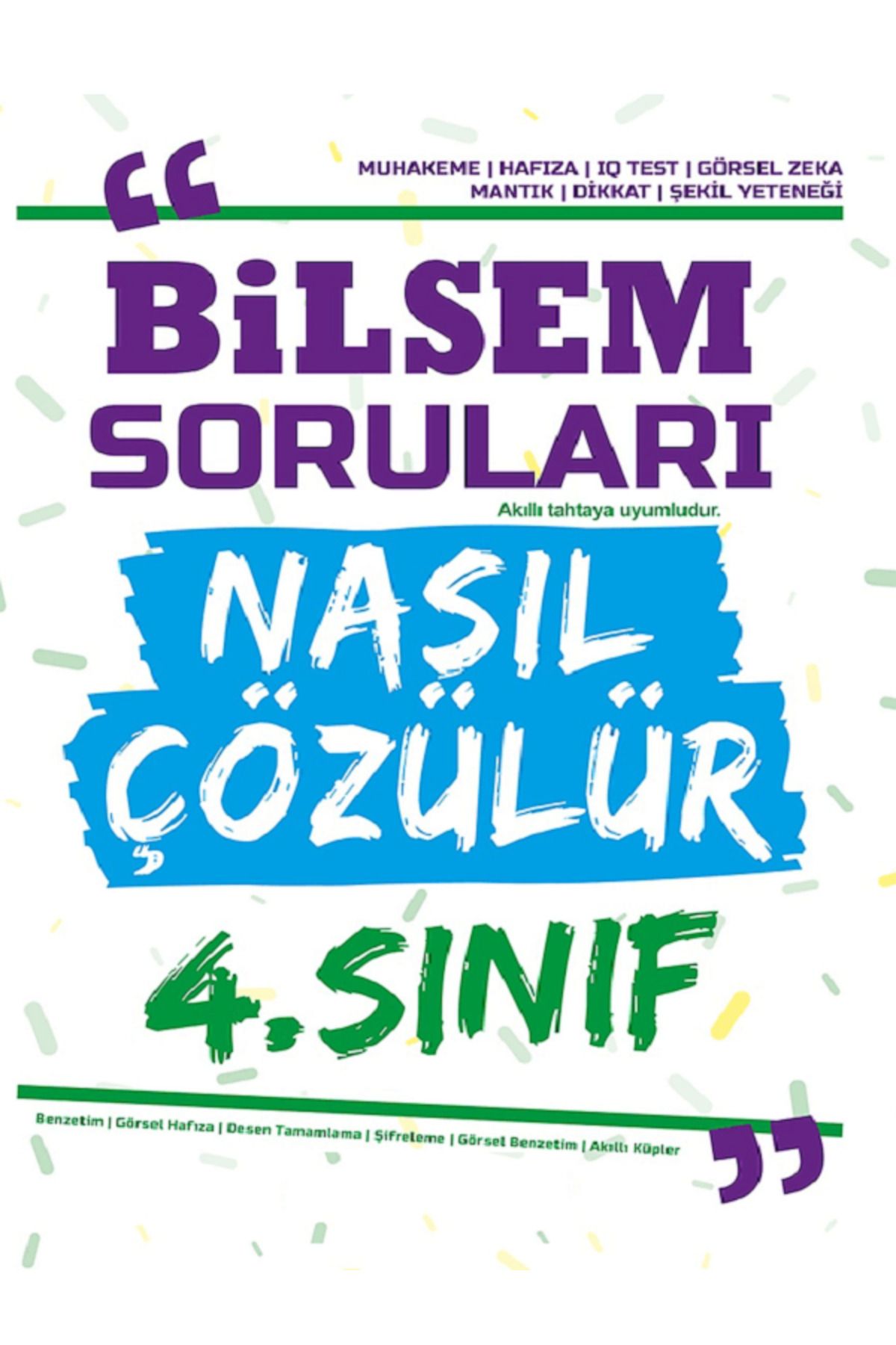 4.Sınıf Zeki Çocuk BİLSEM Hazırlık Kitabı + 3.Sınıf BİLSEM Soruları Nasıl Çözülür - 2 Kitap Set