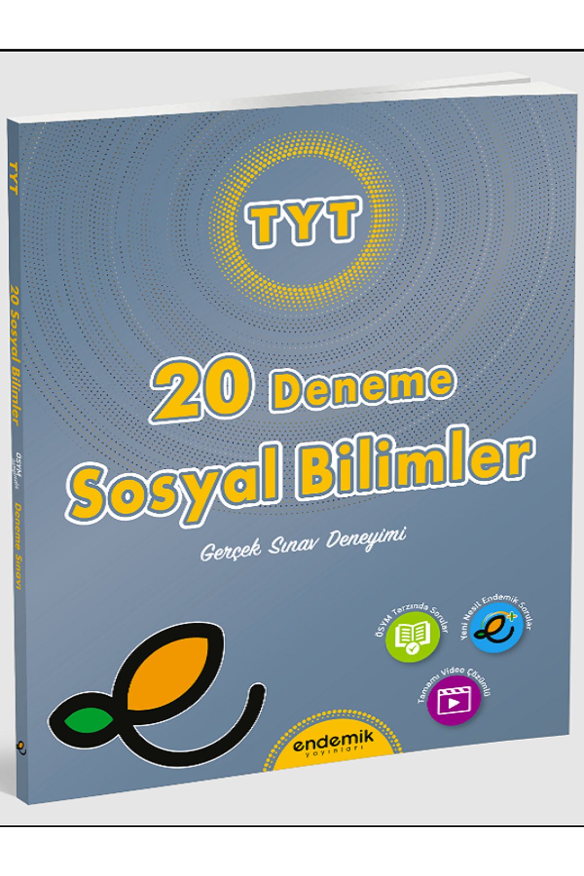 Endemik TYT 12'Li MATEMATİK Deneme + Endemik TYT 20'Li Sosyal Bilimler Deneme - 2 KİTAP YENİ