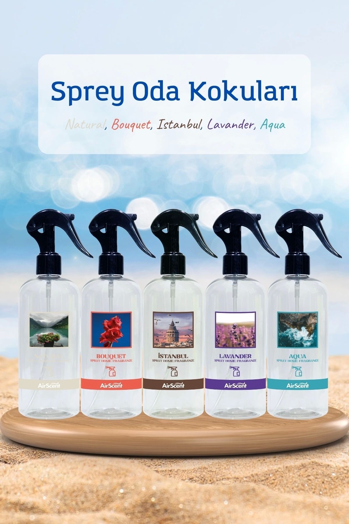 Sprey Oda Ve Çamaşır Kokusu Istanbul 500 ml