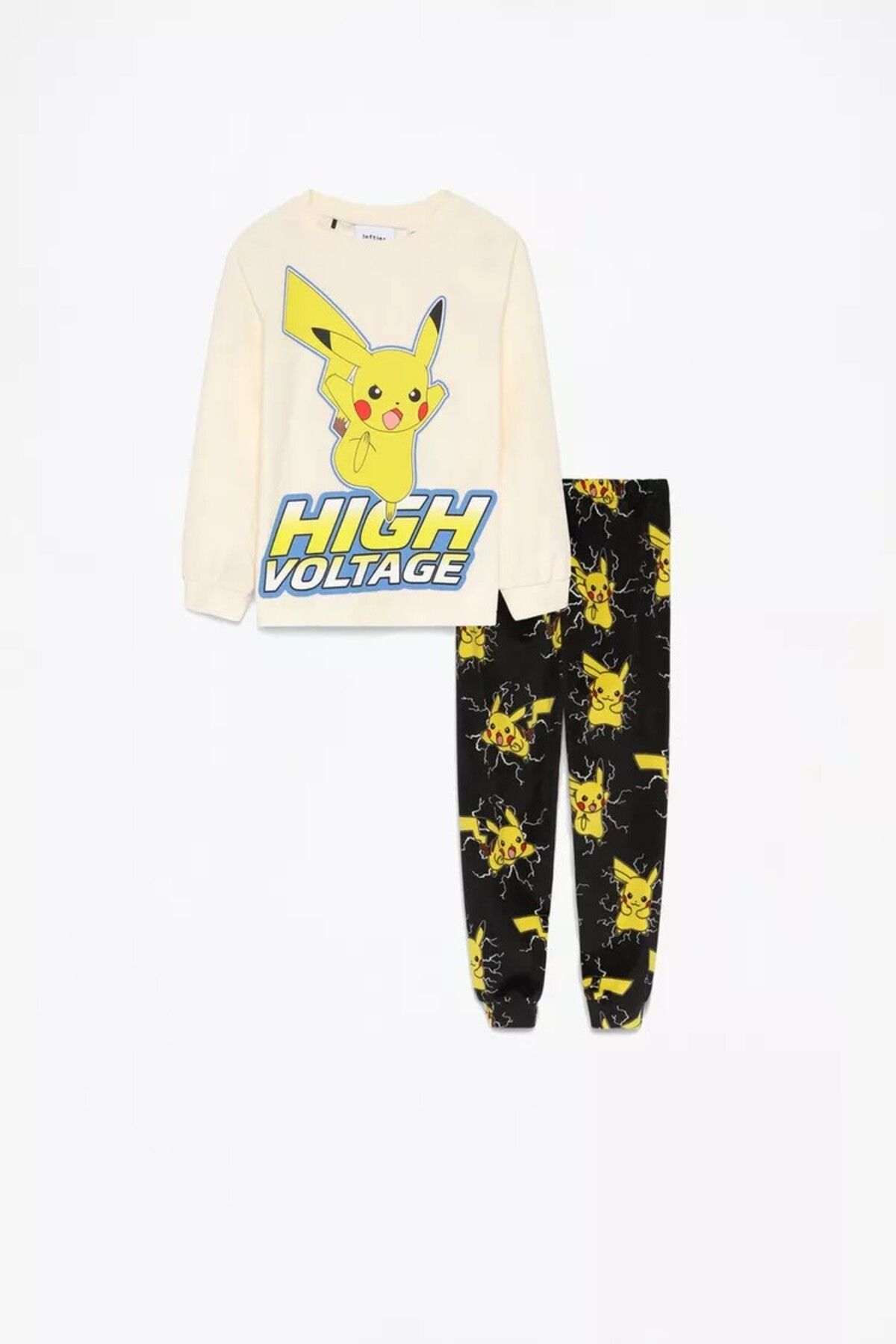 LEFTİES Kadife PikachuPokémon™ pijama takımı