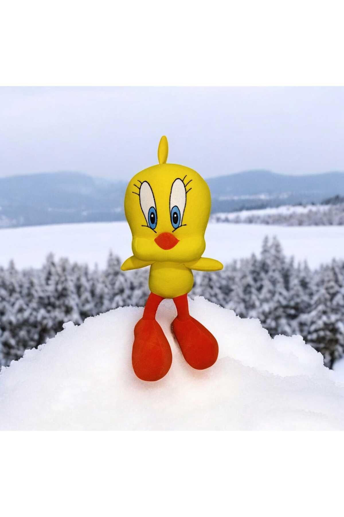 PELUŞ CİVCİV TWEETY OYUNCAK UYKU ARKADAŞI DOĞUMGÜNÜ YILBAŞI SEVGİLİLER GÜNÜ HEDİYESİ