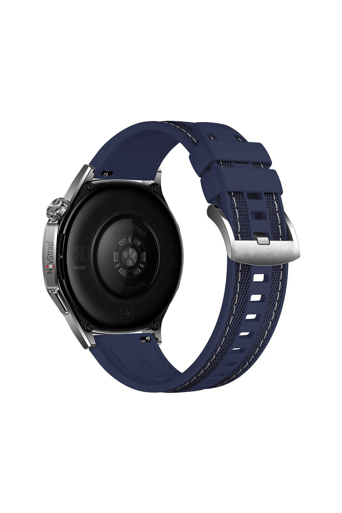 Huawei Watch Gt5 46mm Gt5 Pro Gt4 46mm Gt3 46mm Gt3 Pro Se Gt2 ile Uyumlu Kordon 22mm Hybrid Dikişli