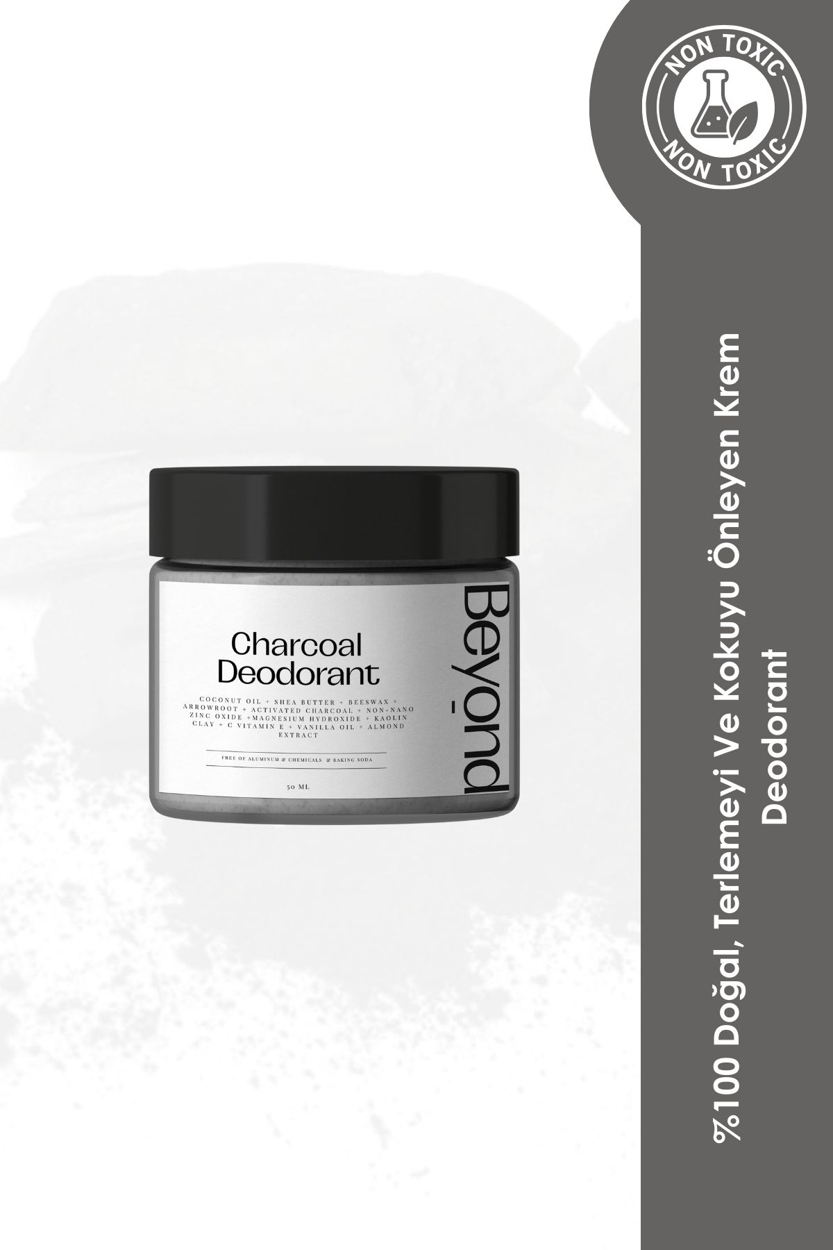 Beyond Handmade CharcoalDeodorant - %100 Doğa...