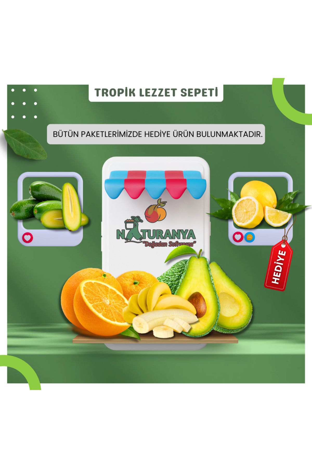 Naturanya Tropik LezzetBaşlangıç Paketi 3 -Be...