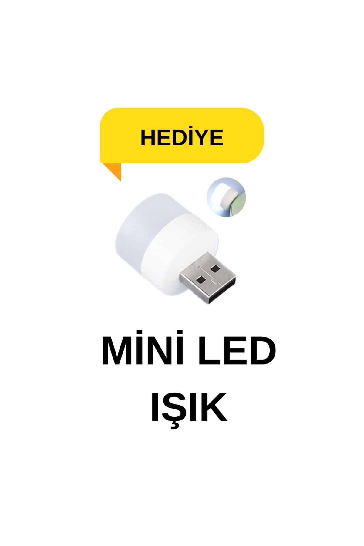 Pro Multifonksiyon Temizlenebilir Başlıklı Araç Ve Ev Süpürgesi Mini Led Işık Hediyeli