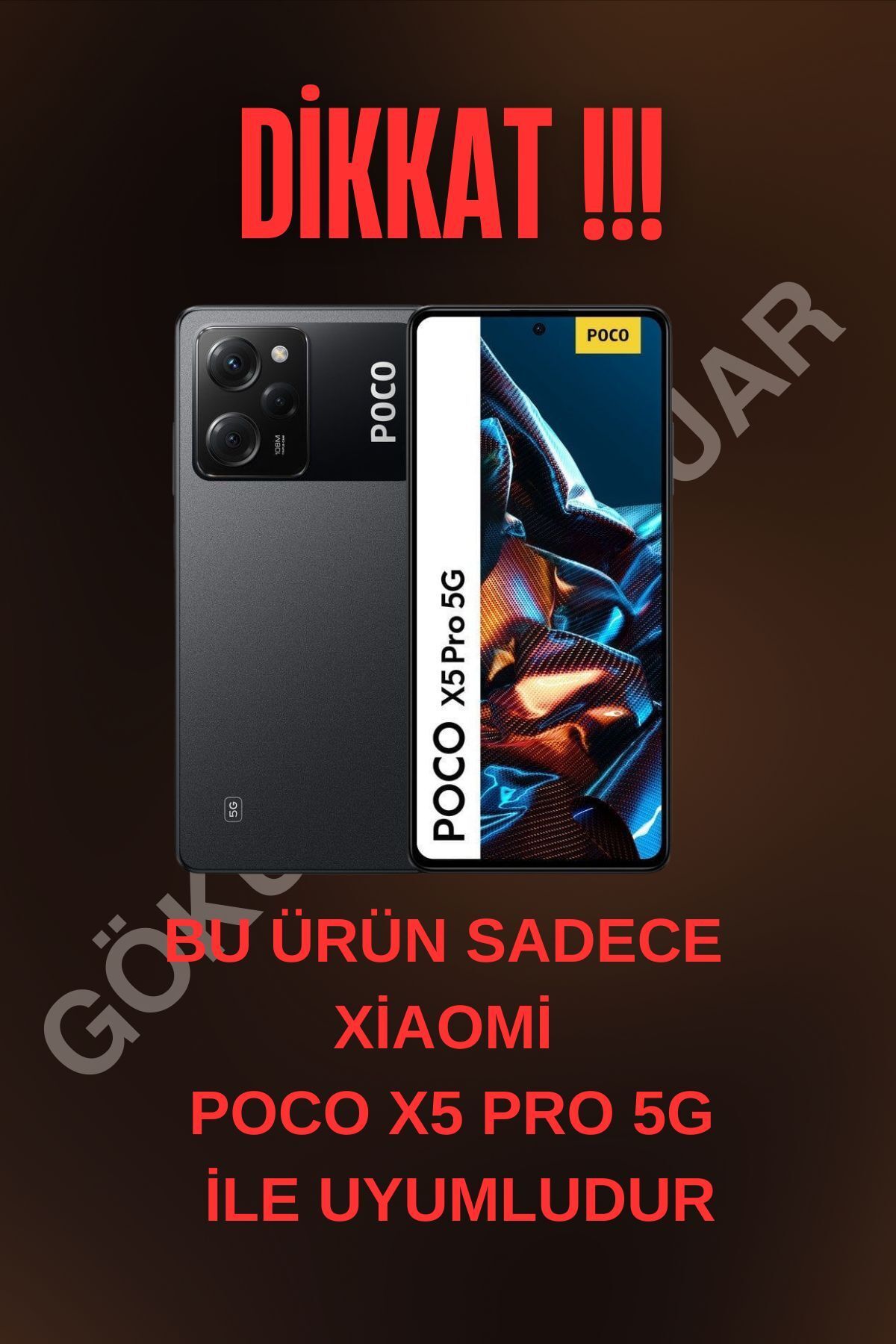 Poco X5 Pro - 5G Uyumlu Telefon Kılıfı