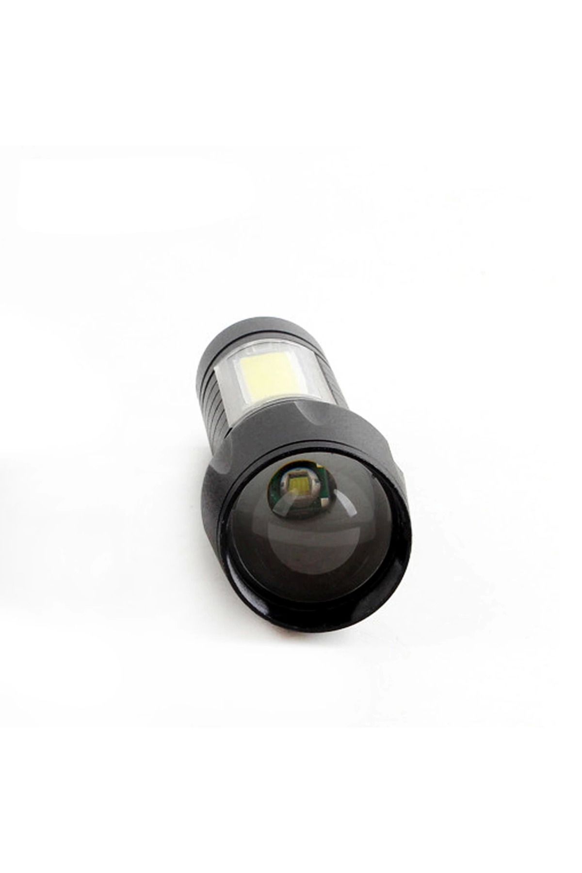 Mini Çok Güçlü Şarjlı El Feneri (xpe-cob Led ) Wt-030