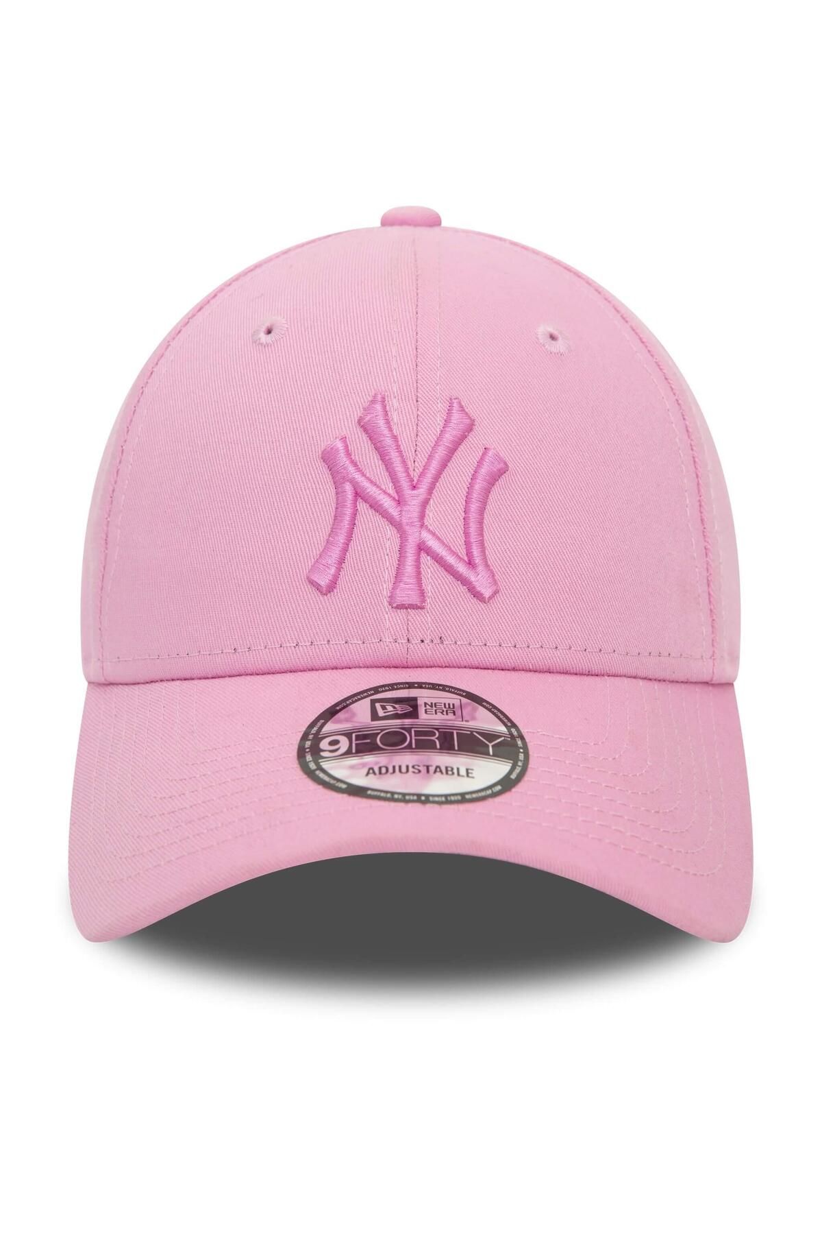 Şapka - League Essential 9forty New York Yankees - Pembe