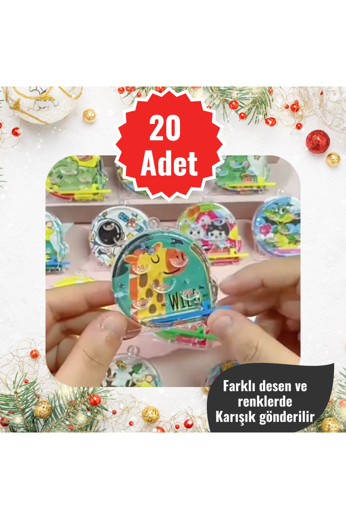 20 Adet Toptan Pinball Oyunu Öğrenci Hediyelik (YILBAŞI, KARNE, RAMAZAN VE PARTİ ÇANTASI HEDİYE)