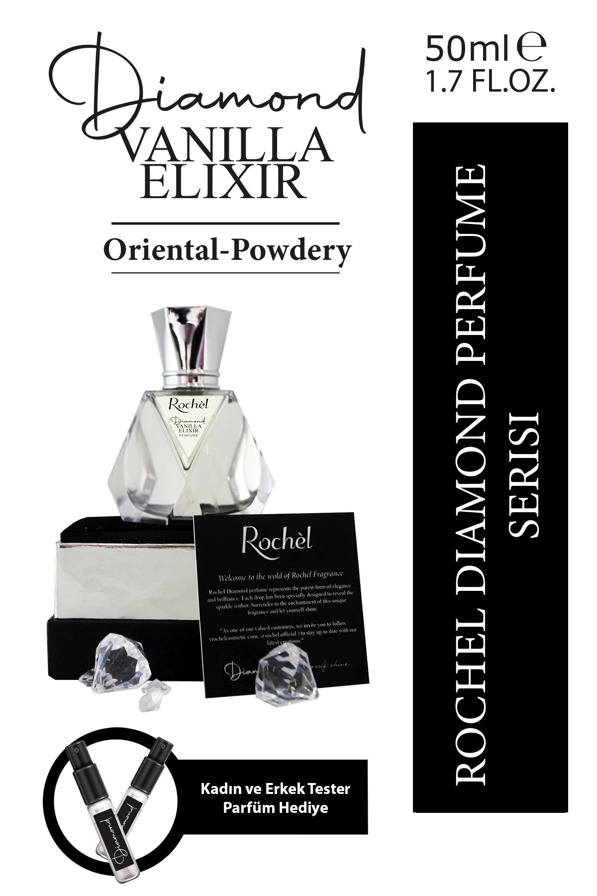 Rochel Diamond PerfumeVanilla Elixir 50 ml