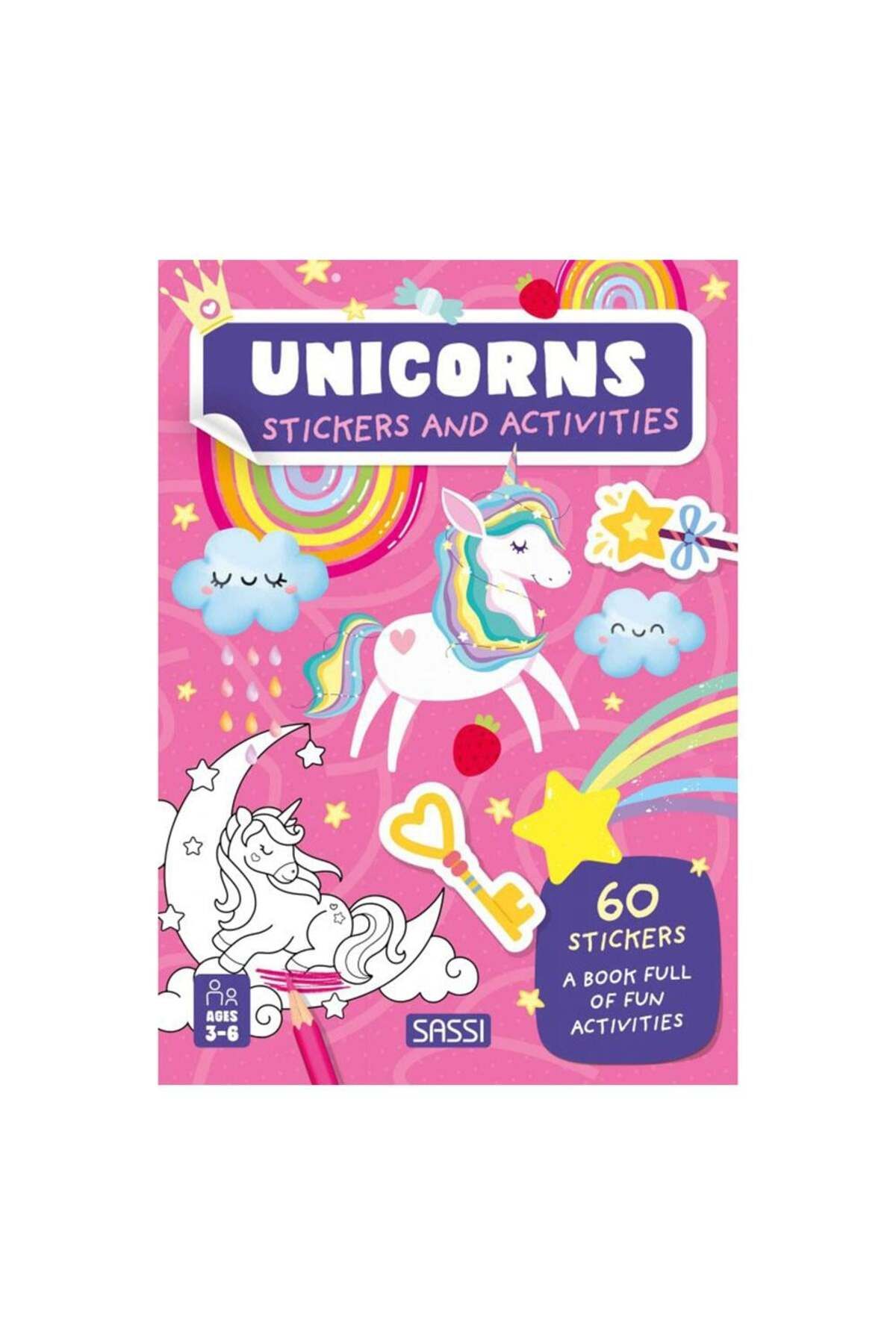 Sassi Junior Unicorns -Sticker and Activities