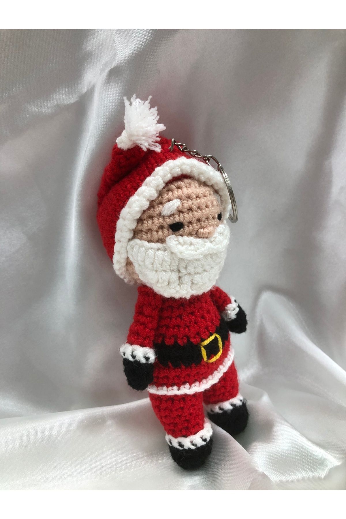 Amigurumi Noel Baba Anahtarlık