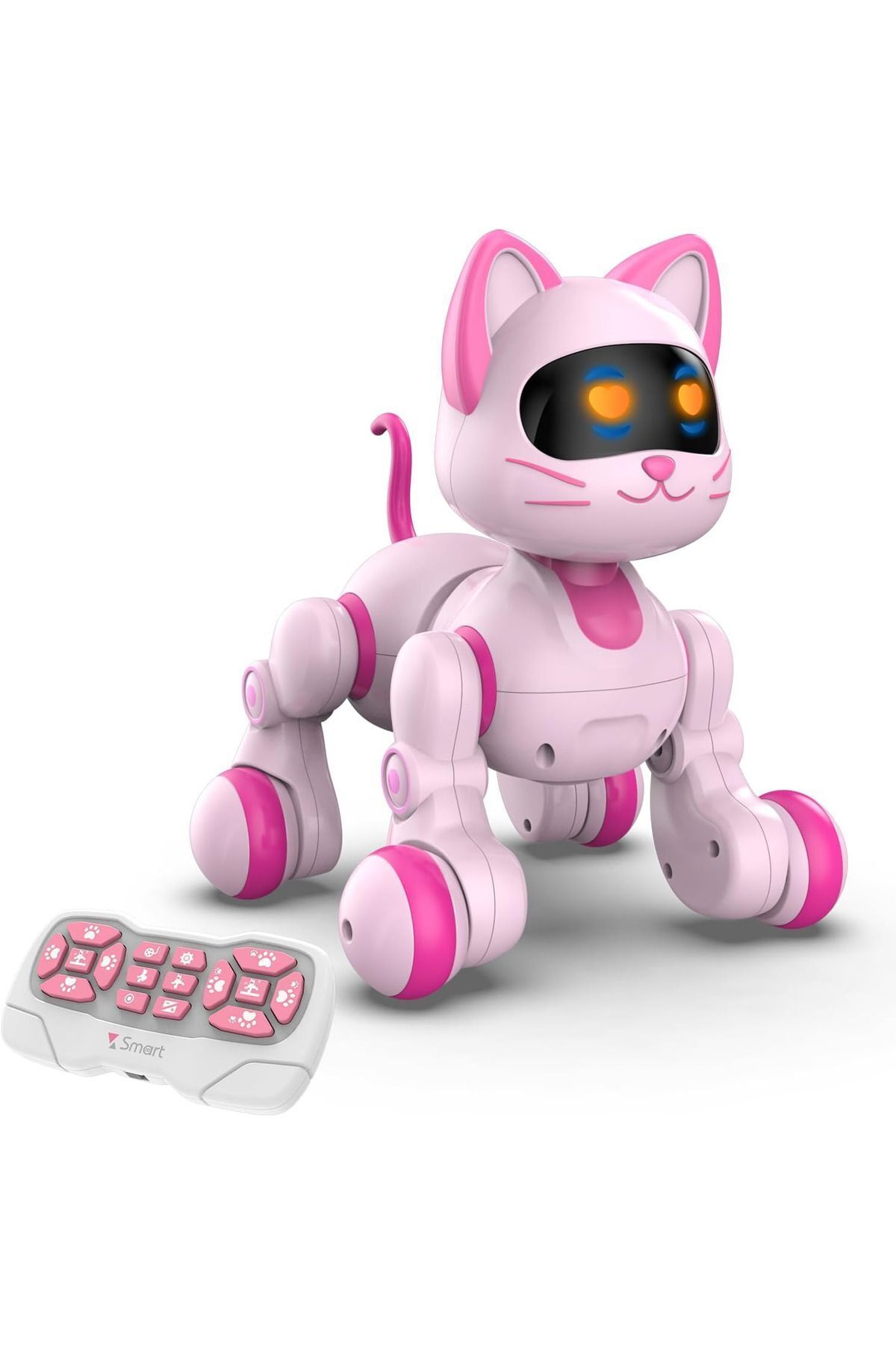 Uzaktan Kumandalı Şarjlı Akıllı Robot Kedi