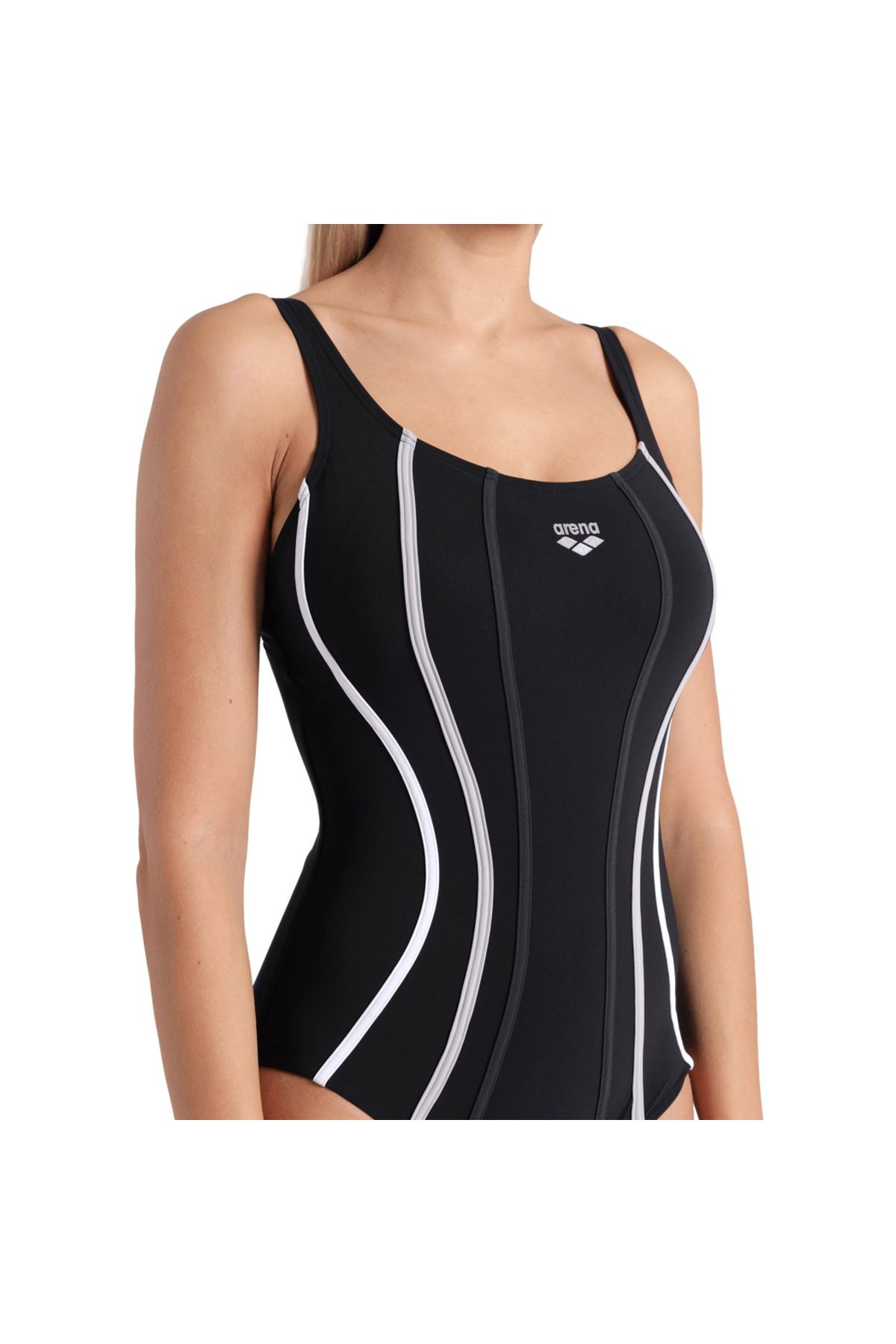 Swimsuit Sofia Soft Curve Back Kadın Siyah Yüzücü Mayo 008141550