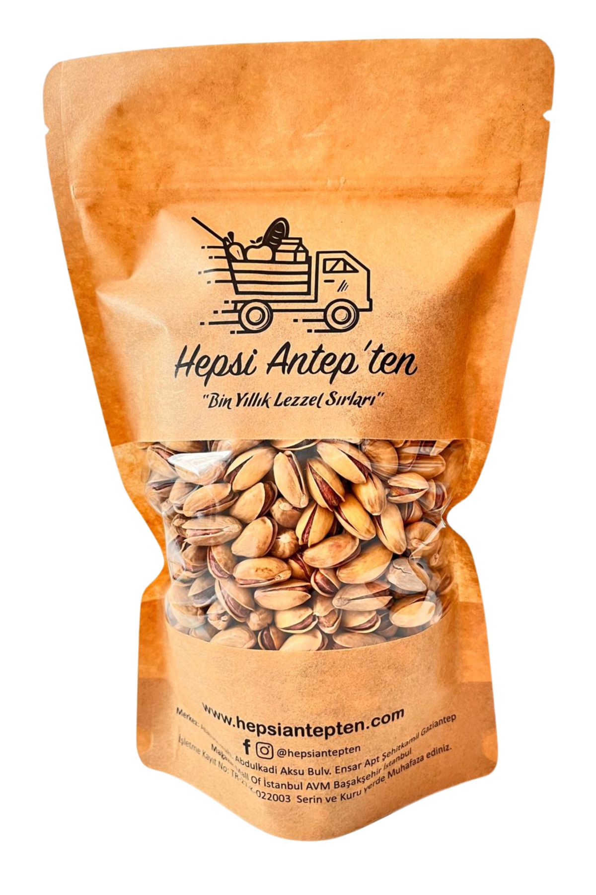 Kavrulmuş Antep Fıstığı Naturel 500 gr