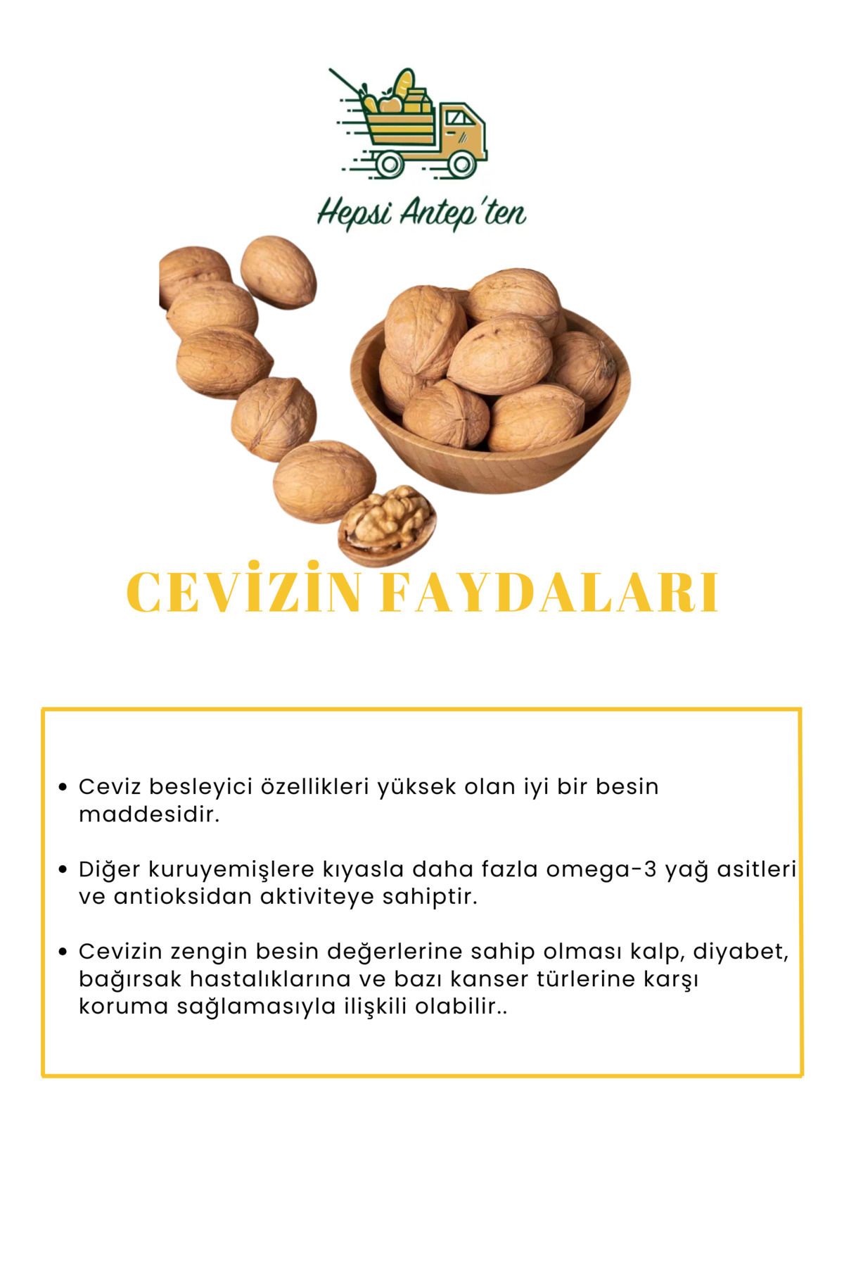 Maraş Yerli Kabuklu Iri Ceviz 10 Kg