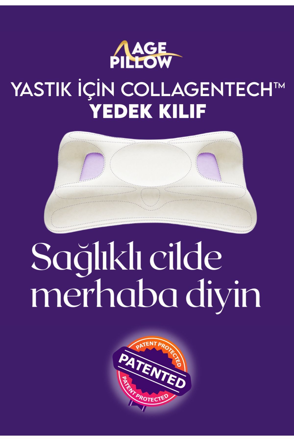 AGE PILLOW Yastık DeğildirSadece Yedek Kılıf...