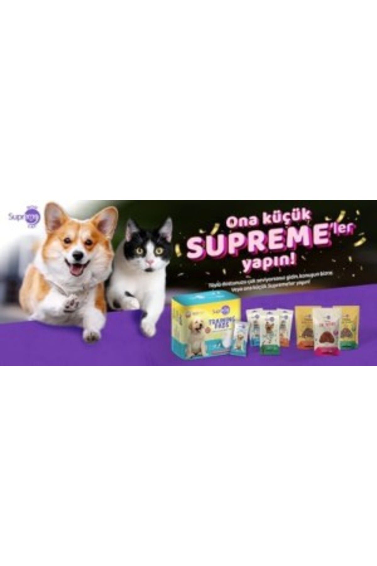 SUPREME CAT TAVUKLU VE NARLI ÖDÜL ÇUBUK 24x15g