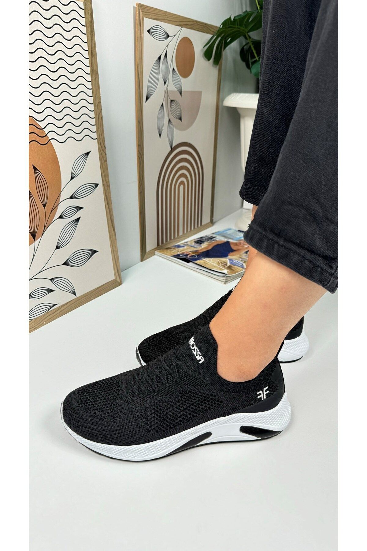 İmerShoes Günlük UnisexSneaker Slip On Nefes...