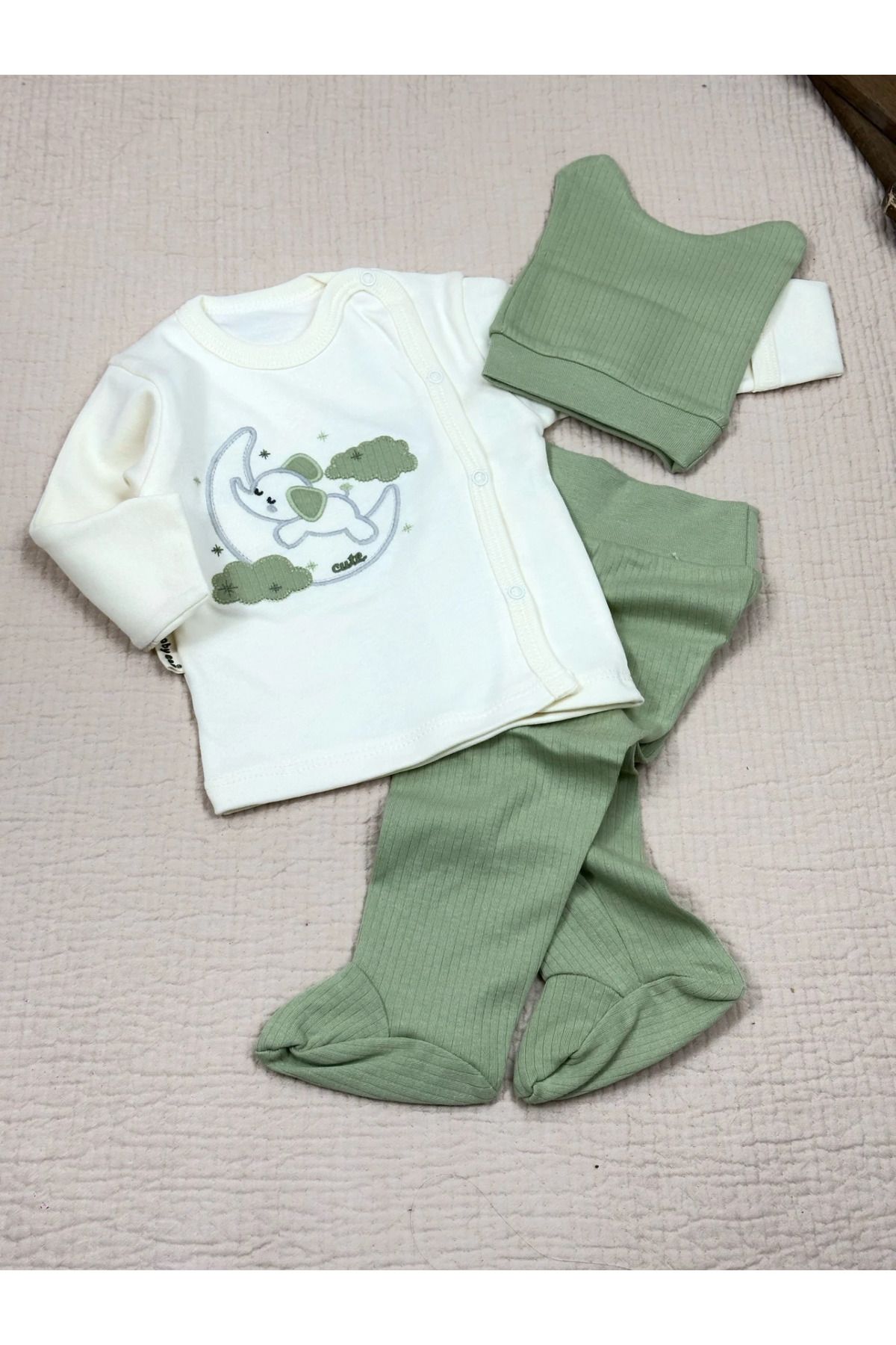 Babyçapa Bebek Pijama Takımı 0/3 Ay Arası