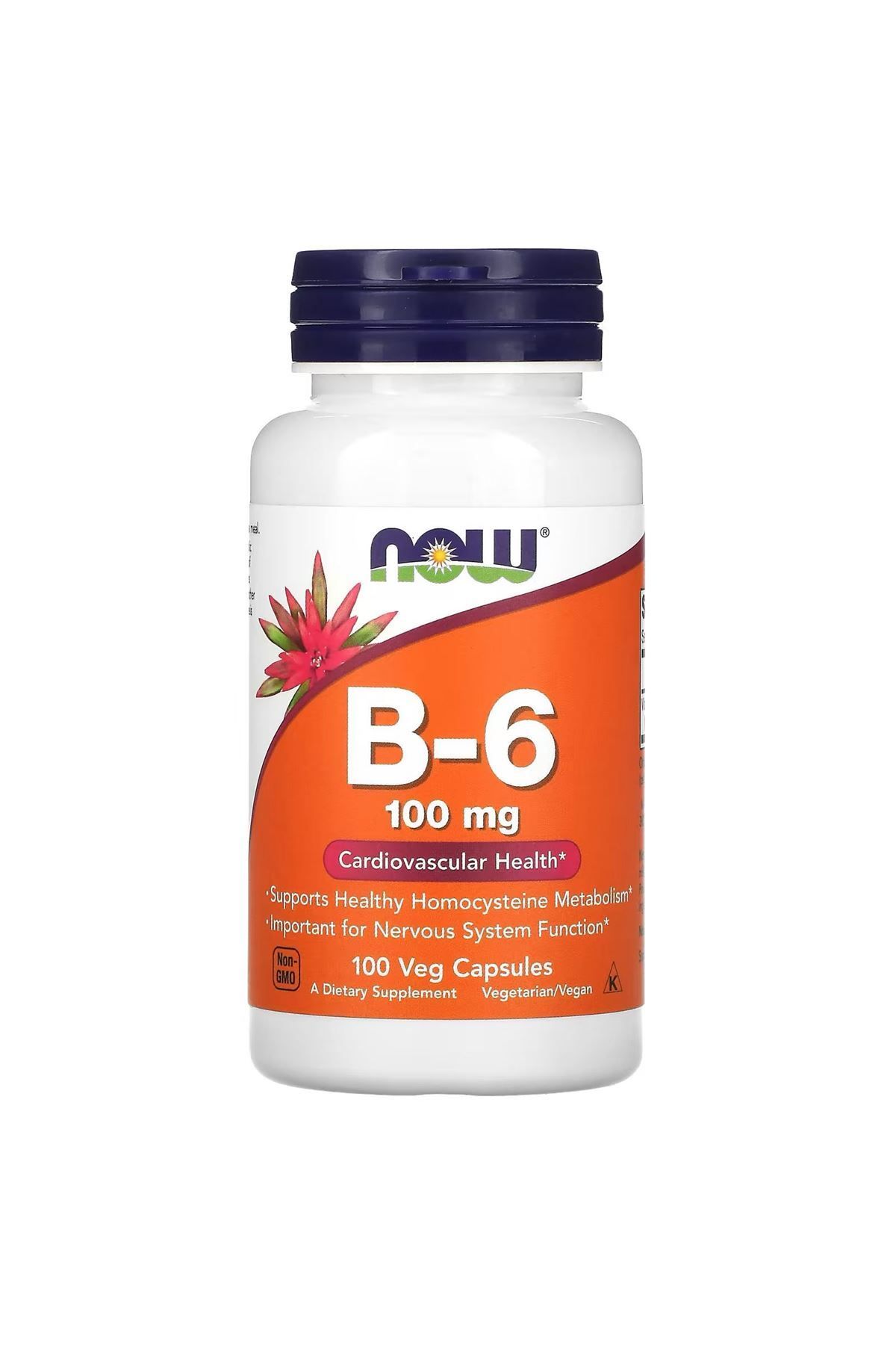 Now Foods B-6 100 mcg - 100Kapsül