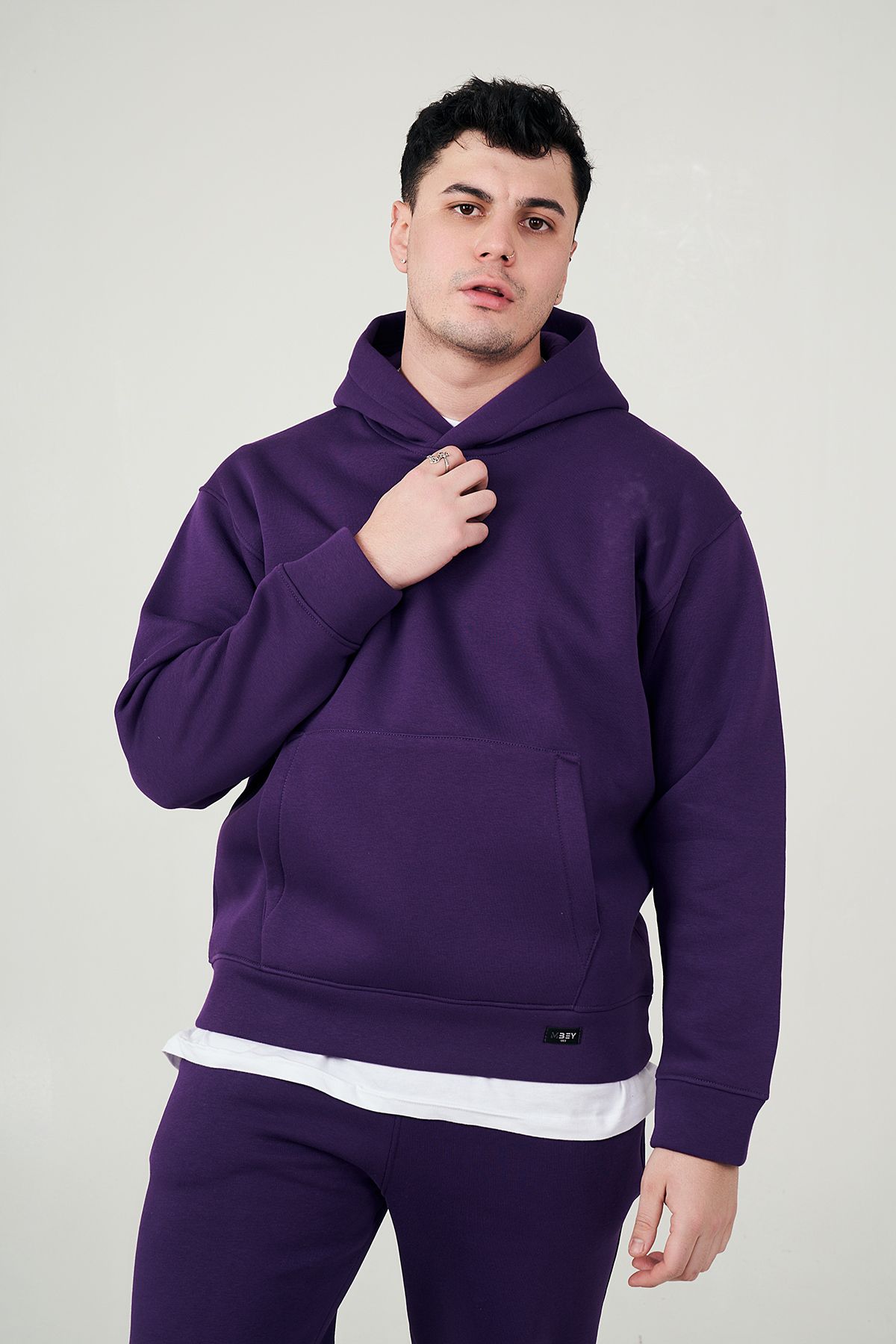 Oversize Mor Hoodie - Unisex