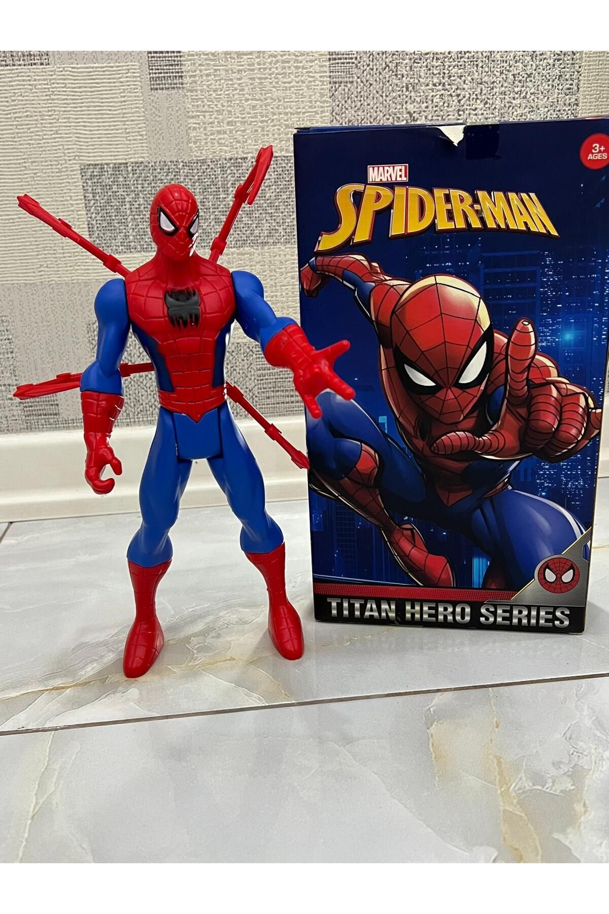 KİNKU Spiderman 30 cm Seslive Işıklı  Oyuncak...