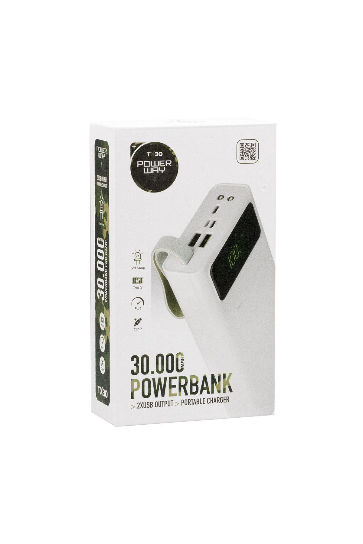 GoldBazaar POWERWAY TX3030000 MAH DİJİTAL GÖS...