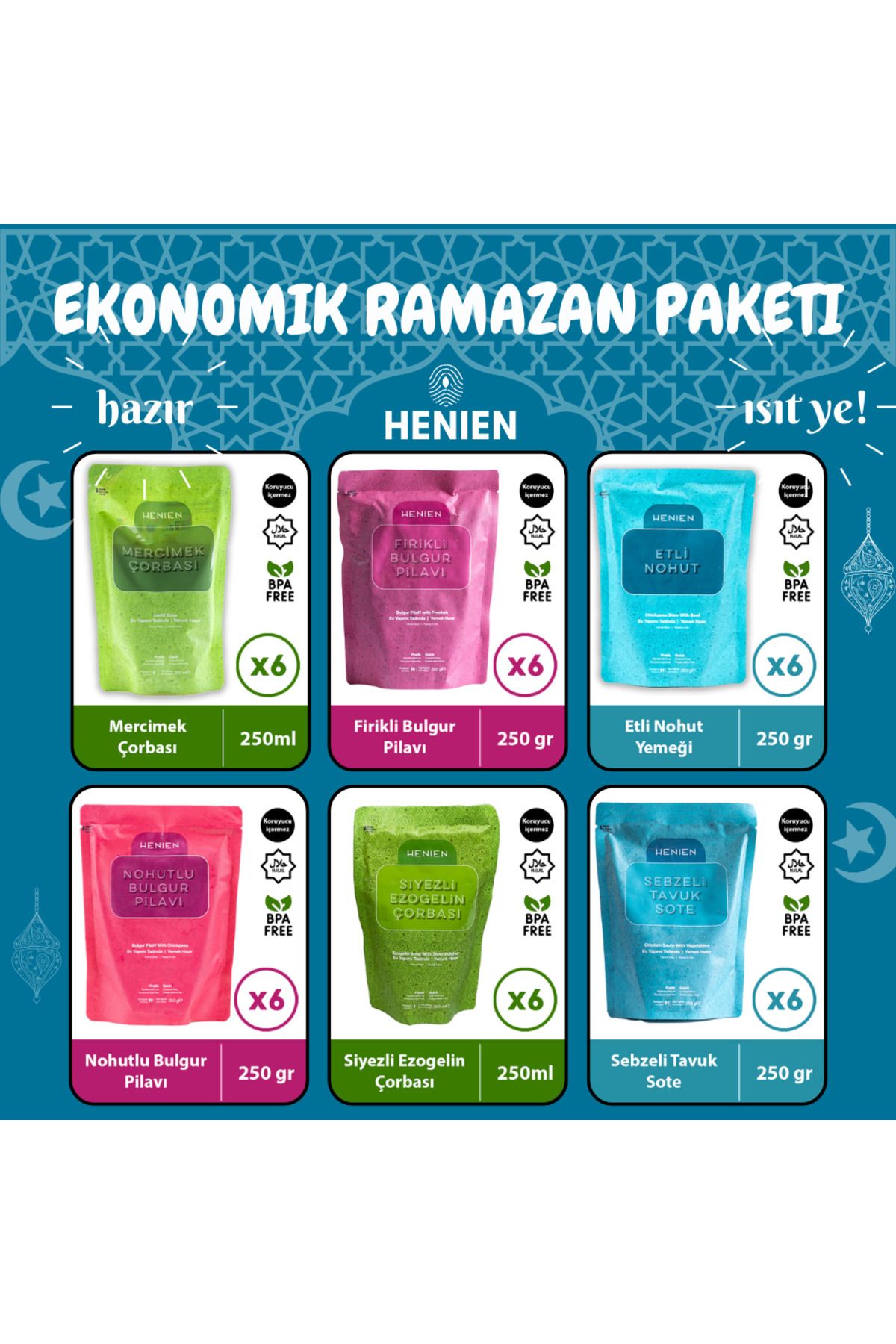 henien Ekonomik RamazanPaketi - Hazır Pratik...