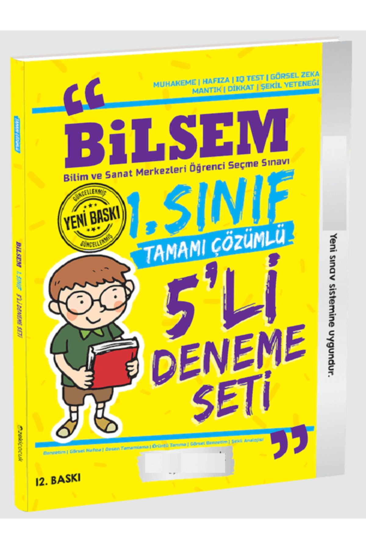 1.Sınıf Evrensel Tüm Dersler Soru Bankası / 1.Sınıf BİLSEM Hazırlık Seti - 4 KİTAP SET