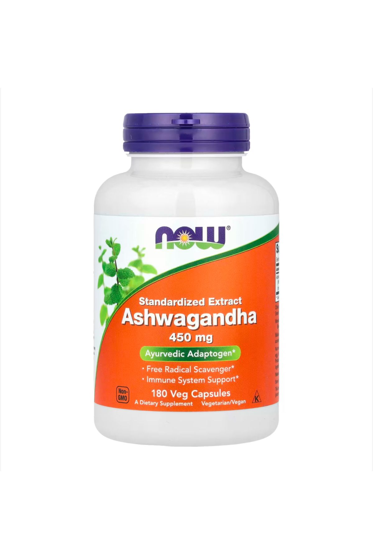 Now Foods Aswaganda,Standardized Extract, 450...