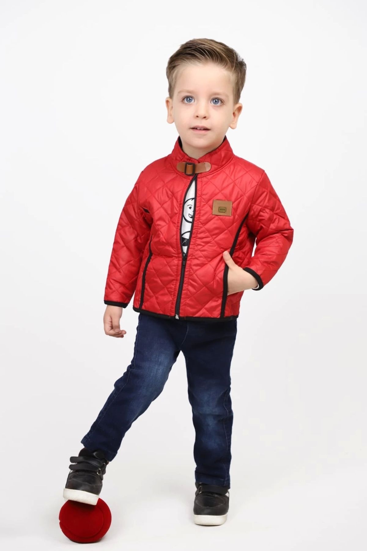 Hafez Kids KOT PANTOLONLUCEKETLİ VE BASKİLİ B...