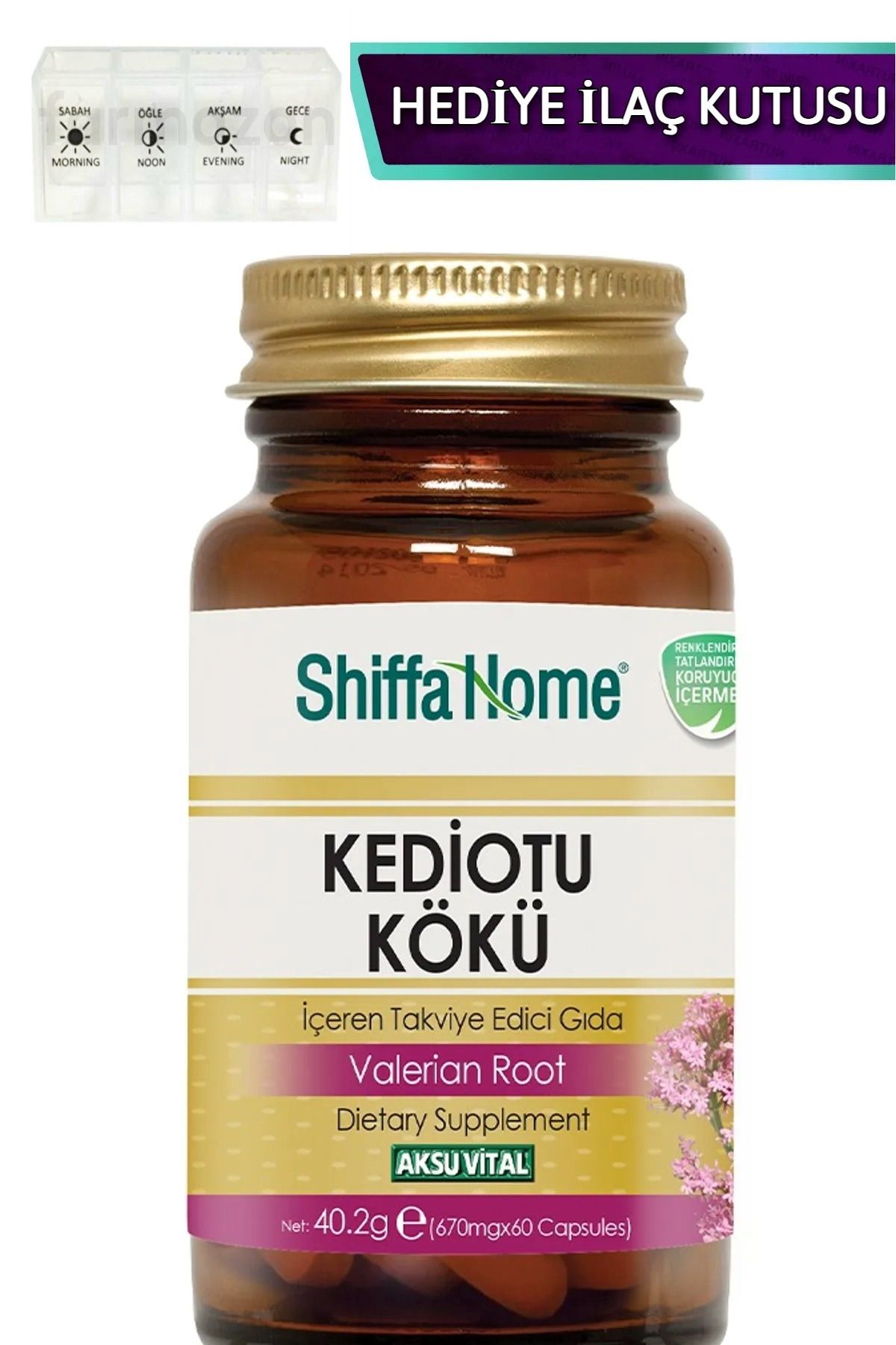 Shiffa HomeKedi Otu Kapsül (Valerian & Root )...