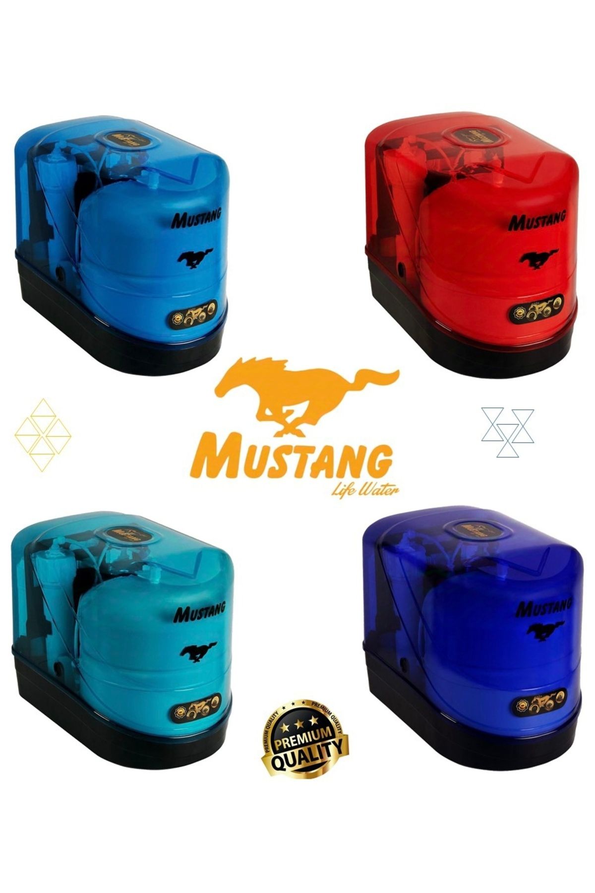 Mustang su arıtma cihazıpompasız 12 litre