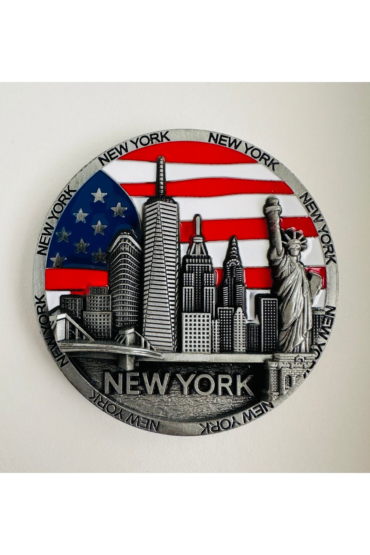 MagnetixNew Yorkkoleksiyonluk metal magnet.