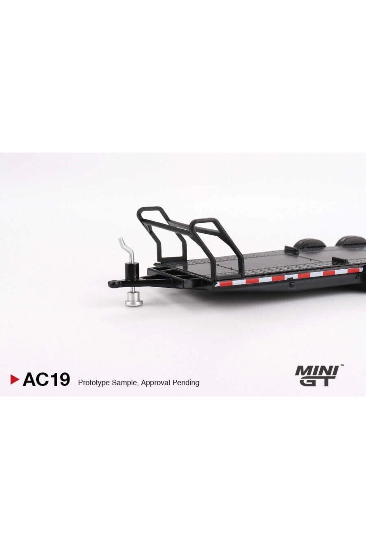 1/64 Car Hauler Trailer Black Mgtac19