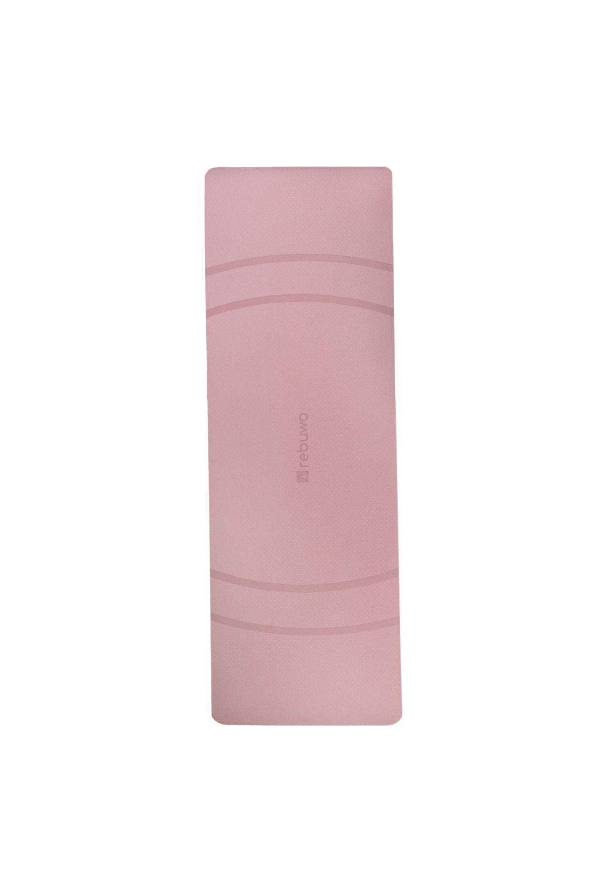 Çizgi Tasarım TPE Yoga Pilates Mat Pastel Pembe