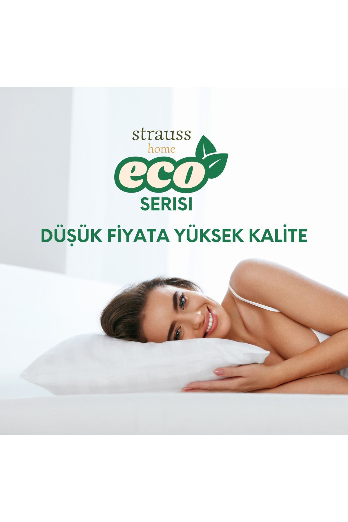 Home ECO Lastikli Çarşaf %100 Pamuk Tek / Çift Kişilik Ekonomik Serisi OEKO-TEX Sertifikalı